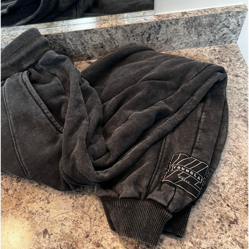 YoungLA joggers, used, excellent condition, dark grey